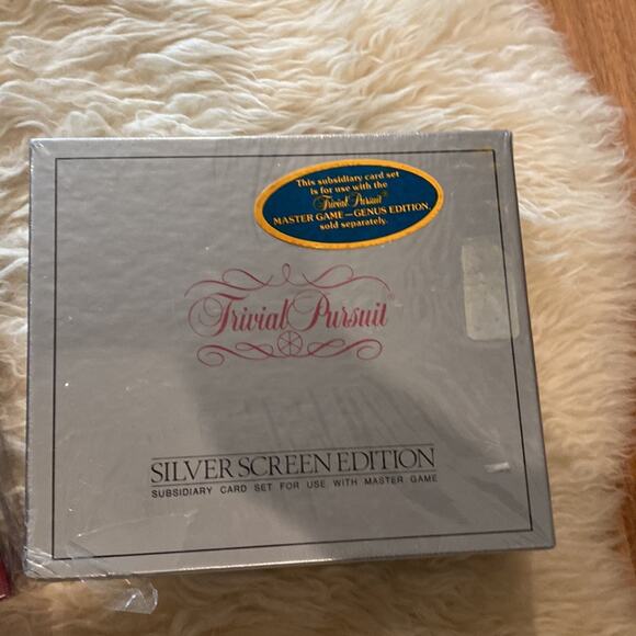Trivial Pursuit Subsidiary Card Decks: Silver Screen & Baby Boomer Sets NWT - Picture 3 of 6